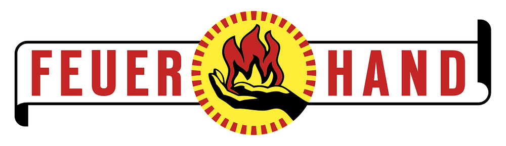 Feuerhand logo, producent stormlampen